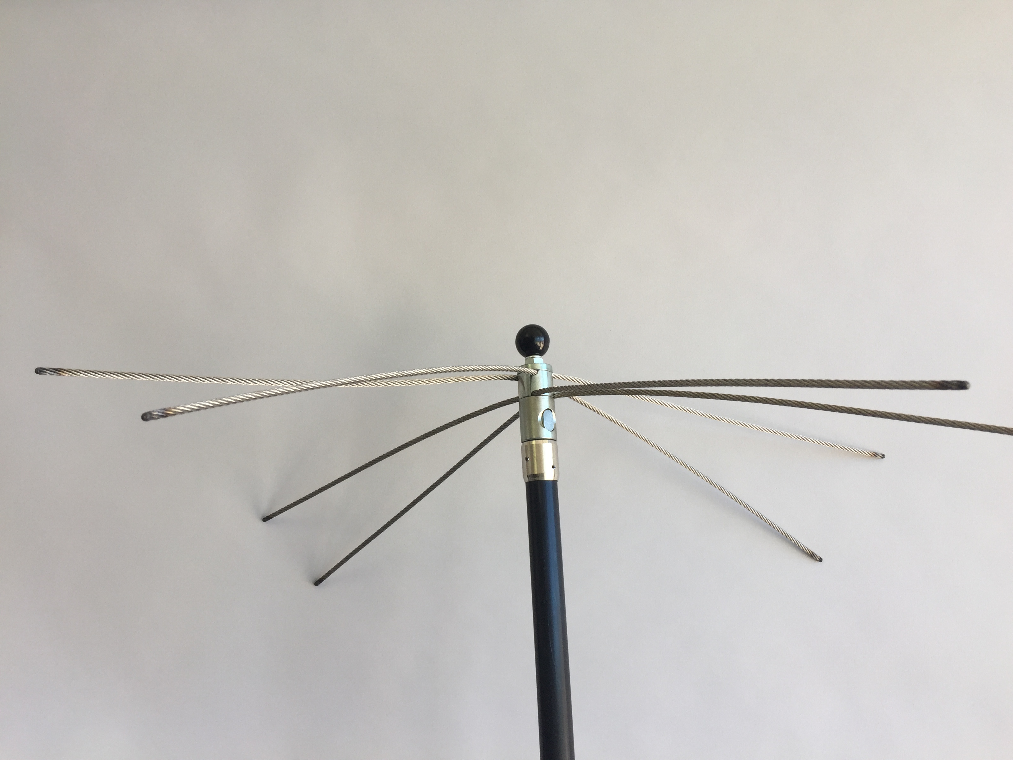 7266S Euro Whip w/stainless 24" cable